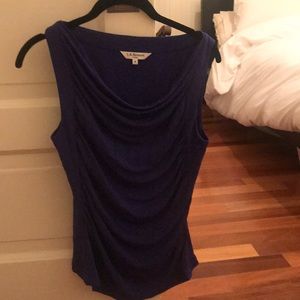 LK Bennett blue top size S